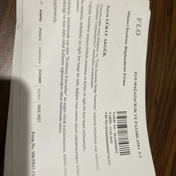 FLO Mağazasında İlgisizlik Ve Çözüm Bulunamaması