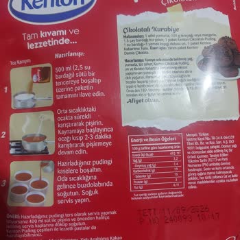 Kenton Puding Ve Müşteri Hizmetleri Hayal Kırıklığı