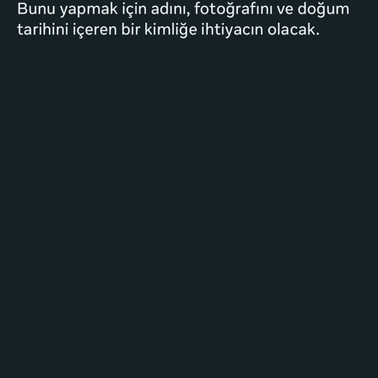 Instagram Mavi Tik Doğrulama Sorunu