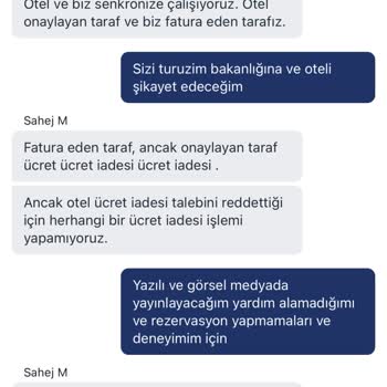 Rezervasyon İptali Sonrası Çözüm Bulamama Sorunu