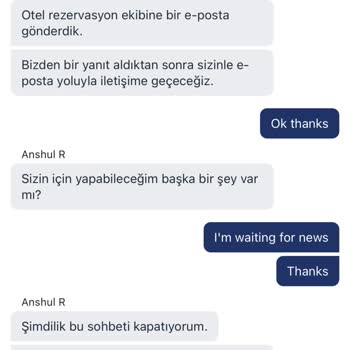 Rezervasyon İptali Sonrası Çözüm Bulamama Sorunu