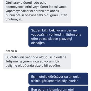 Rezervasyon İptali Sonrası Çözüm Bulamama Sorunu