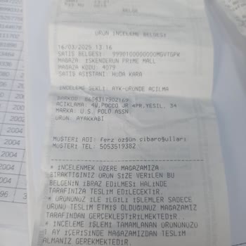 Polo Marka Çocuk Ayakkabılarında Hızlı Deformasyon Ve Yetersiz Müşteri Hizmeti