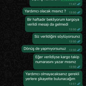 Sipariş Verildi Ama Kargo Yok: Müşteri Hizmetleri Yanıtsız