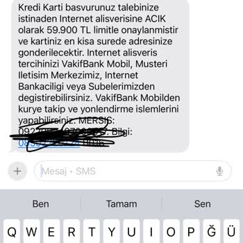 VakıfBank'tan Habersiz Kredi Kartı Başvurusu Ve Güvenlik Endişesi