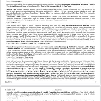 Tur Fiyatlarında Ani Artış Ve Yanıltıcı Bilgilendirme