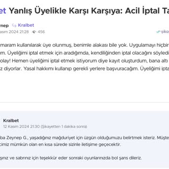 Kralbete'de Kazandıkça Kaybedilen Haklar