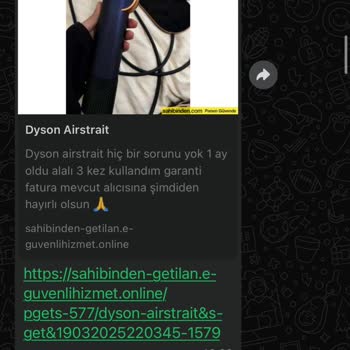 Sahte Güvenli Ödeme Linkiyle 34.500 TL Kayıp