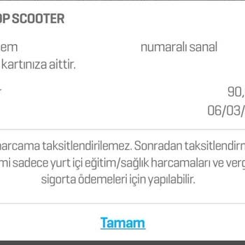 Hop Uygulamasında Beklenmedik Ücret Kesintisi