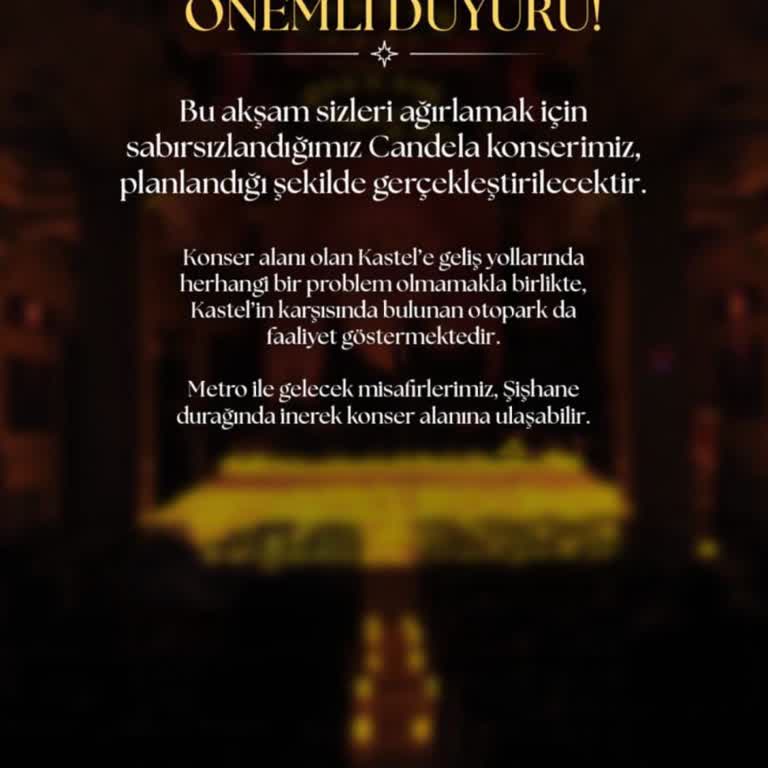 Etkinlik Kapısında 1 Dakika İle Mağduriyet