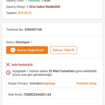 Trendyol'dan Aldığım Sahte Güneş Kremi Mağduriyeti