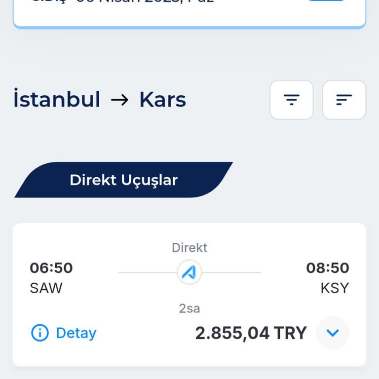Erken Saatte Uçuş Mağduriyeti