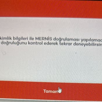Akbank Kariyer Başvurusu Mernis Hatası