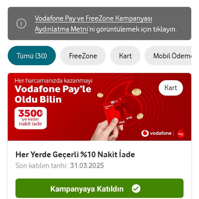 Cashback Kampanyasında Yanıltıcı Deneyim