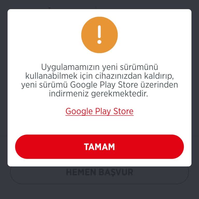 Ziraat Bankası Uygulamasına Giriş Sorunu