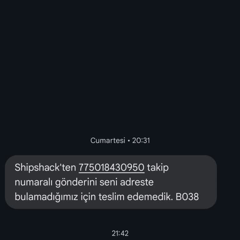 Kargo Teslimatında Sürekli Adreste Bulunamama Sorunu