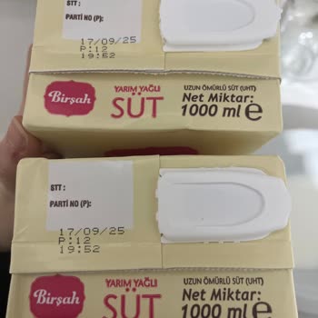 Bozuk Süt Şikayeti