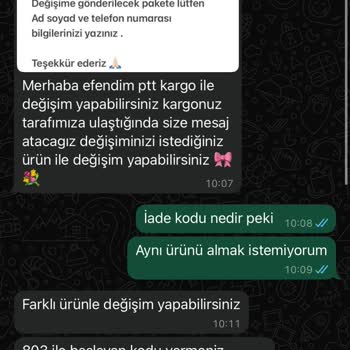 İade Sürecinde Yaşanan Haksızlık Ve Zoraki Alışverişe Yönlendirme
