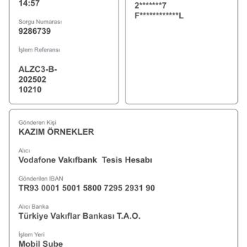 Vodafone Hattı İptal Talebinde Gecikme Ve Yanlış Borç Bildirimi