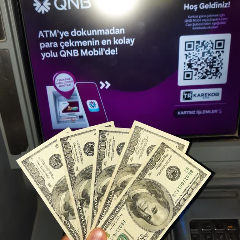 Enpara ATM'den Eski Ve İade Edilemeyen Dolar Şoku