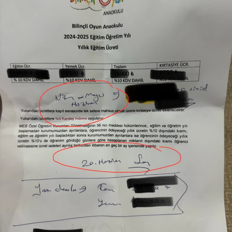 Bilinçli Oyun Anaokulu Şikayeti