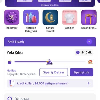 Getir Market Sipariş Gecikmesi Ve Yetersiz Destek