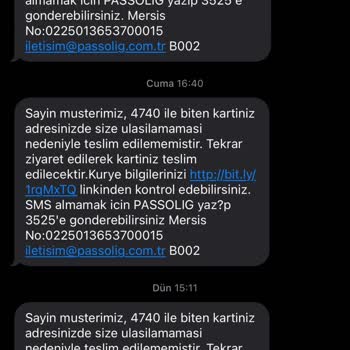 PTT Kargo Teslim Edilmeyen Kart Ve Ulaşılamayan Müşteri Hizmetleri