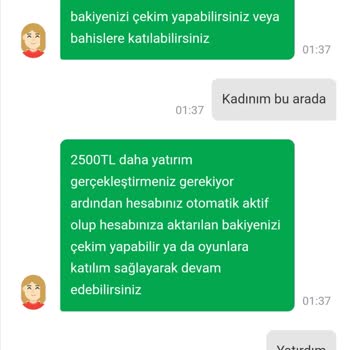 Yanıltıcı Hesap Yatırma Talepleri