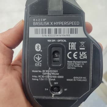 Razer Hyperspeed Mouse Değişim Sürecinde Gecikme