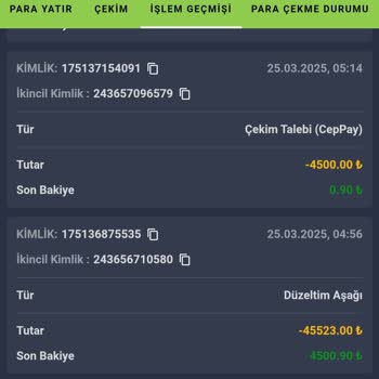 Müşteri Hizmetleri Ve Para Çekme Sorunları