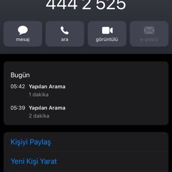 Acil Telefon Numarası Güncelleme Sorunu