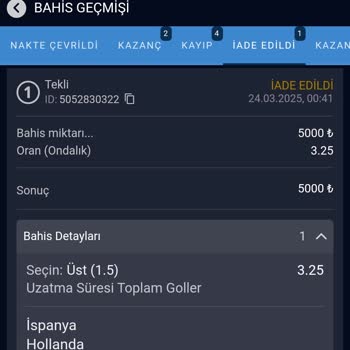 Altyapı Sorunları Nedeniyle İptal Edilen Bahisler