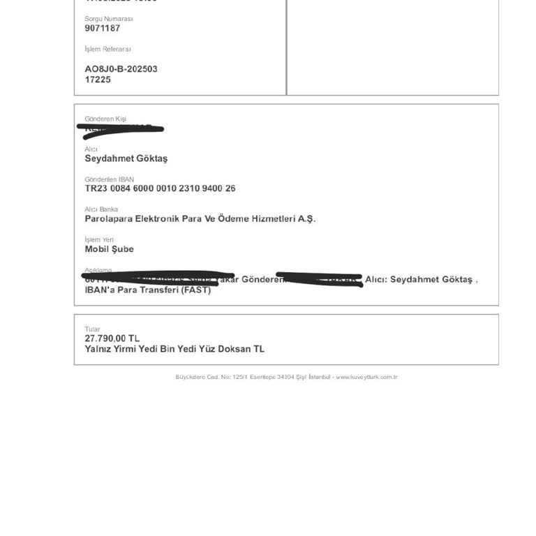 Kuveyt Türk Yüksek Tutar İçin Acil Banka Yardımı Arayışı