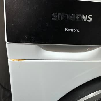 Siemens Çamaşır Makinesinde Paslanma Sorunu Ve Yetersiz Servis Desteği