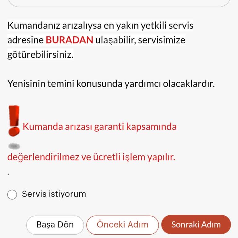 Grundig Televizyon Kumandası Sorunu
