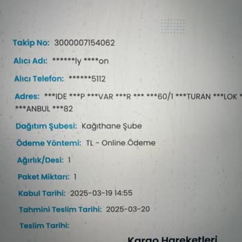 Kargoist Kayıp Paket: Güncelleme Bekleniyor