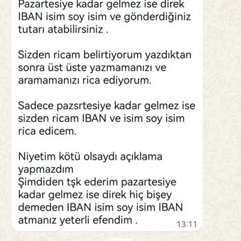 Çikolata Siparişim Hüsranla Sonuçlandı