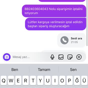 Yanlış Sipariş İptal Edilemiyor, İade Süreci Sorunlu!