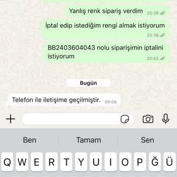 Yanlış Sipariş İptal Edilemiyor, İade Süreci Sorunlu!
