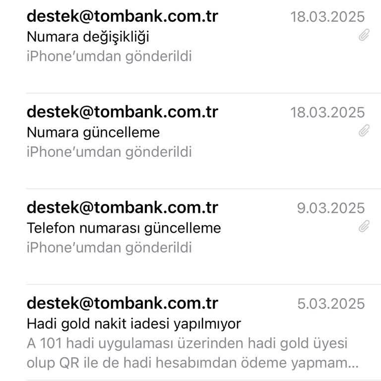 Ton Bank Hadi Uygulamasında Numara Değişikliği Sorunu