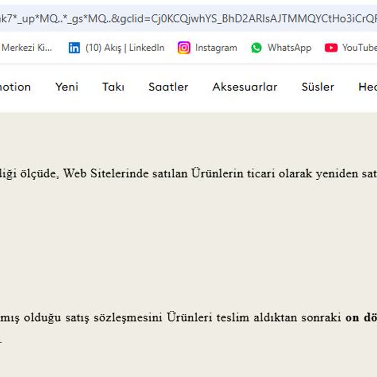 Swarovski Mağazasında İndirim Sonrası Hayal Kırıklığı