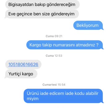 İletişimsizlik Ve Yanlış Ürün Teslimatı