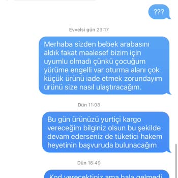 İletişimsizlik Ve Yanlış Ürün Teslimatı