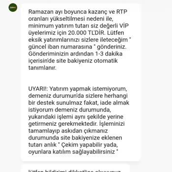 Yatırım Sonrası Beklenmedik Ek Talepler