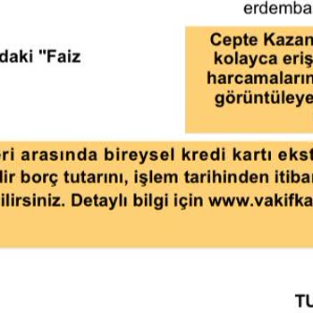 VakıfBank'ın Yanıltıcı Faiz Oranı Uygulaması