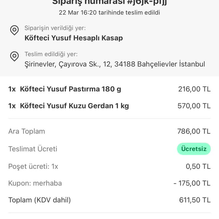 Yanlış Adres Nedeniyle Teslim Edilmeyen Sipariş Ve İade Sorunu