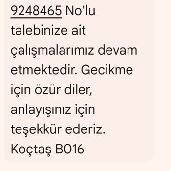 Koçtaş Sipariş Gecikmesi: Ağaçlarım Zarar Gördü!