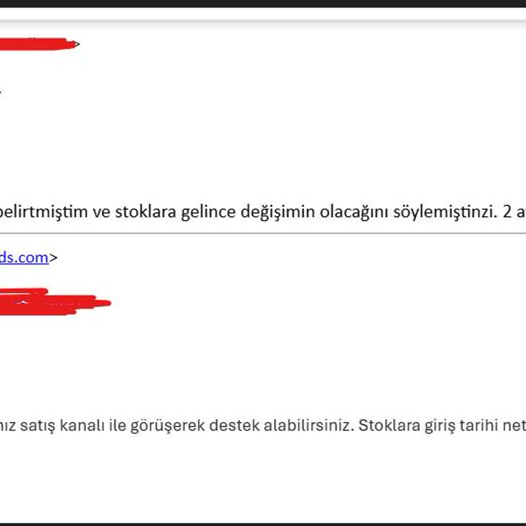 Stok Bahaneleriyle Uzayan Ürün Değişimi