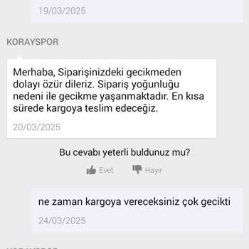 Bayram Hediyesi Mağduriyeti: Sipariş Teslim Edilmiyor