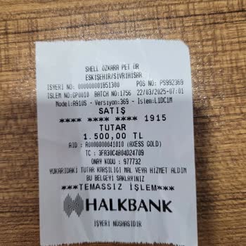 Shell İstasyonunda İade Sorunu